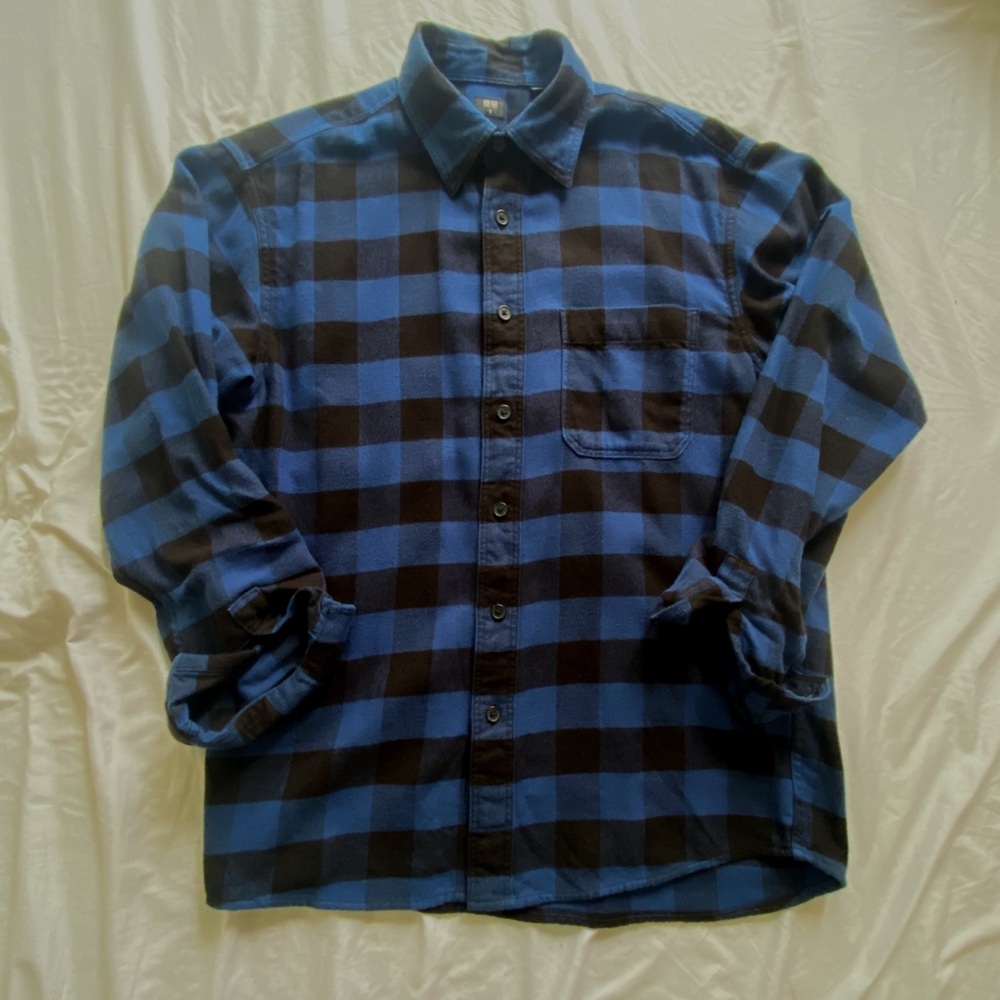 Uniqlo flannel men’s shirt